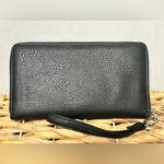 Steve Madden Zip Around Wallet Wrislet Black Photo 1