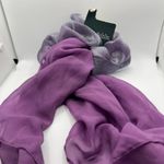 Wild Fable Women's Two-Tone Purple Organza Jumbo Hair Twister - NWT Photo 2