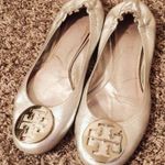 Tory Burch Silver Flats Photo 0