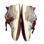 Isabel Marant  Edrew metallic sneakers Sz 6.5 pink silver Photo 4