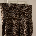 Michael Kors MICHAEL Cheetah Print Ponte Knit Pull-On Slim Leg Ankle SZL Photo 4