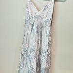 Mossimo Supply Co White and silver tiered maxi dress Photo 2