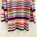 Vintage Women Dress XL Grannycore Crochet Open Knit Retro 70s Flare Coquette Blue Photo 3