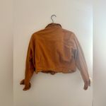 Forever 21 // orange Jean jacket Photo 4