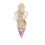 MACH & MACH Pink Diamond of Elizabeth embellished PVC and patent Photo 7