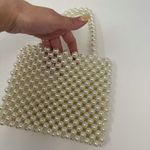 None Pearl Beaded Handbag Photo 2