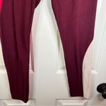 Athleta Elation Asymmetrical 7/8 Legging Garnet Red Size Medium Photo 3