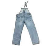 Lucky Brand Women's Distressed Denim Overalls Blue Size M Photo 9