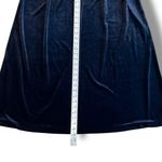 Lands' End Vintage 90s Black Velvet Maxi Skirt Whimsigoth 18-20 Plus Size Photo 6