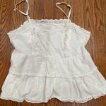 Sim & Sam Elegant White Lace Camisole Photo 0