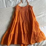 ZARA Orange Dress Mini Photo 0