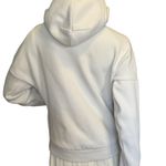 Adidas Women’s ZNE Jacket With Thumb Holes In White Color. Photo 3