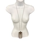 Paparazzi  Hunt Or Be Hunted‎ Brass Necklace Long Fringe Chain Tribal Photo 0