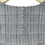 Modcloth  Plaid Sleeveless Top Medium Photo 6