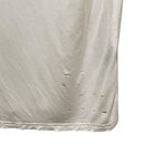 POL Draped Pocket Distressed Short Sleeve T Shirt White Womens Size Small Photo 1