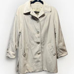 Vintage Veloura Jacket‎ Womens 10 Peacoat Tan Union Made 60s Trench Coat Photo 0