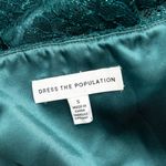 Dress the Population . New! Green Lace Halter Midi Dress. Photo 3