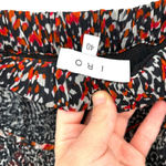 IRO  Tulcie Mini Skirt Animal Printed Ruffle 40 US 8‎ Photo 4