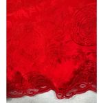 Victoria's Secret  Chemise Slip Dress Red Lace Gold Label Women's L Vintage Y2K Photo 4