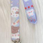 Bear and bunny lanyard Purple Photo 2