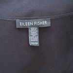 Eileen Fisher  Dress Sleeveless Black Knit Maxi XS Photo 3