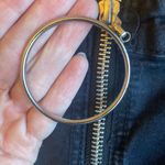 Monkey Ride ‎ black denim front zip mini skirt 90s Y2K grunge size M Photo 2