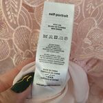 Self Portrait Blush 3D Flower Mini Dress Pink Size 4 Photo 7