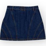 VHTF: new adidas originals x Ivy Park ᯾ Beyoncé Denim Mini Skirt ᯾ Dark Stripe M Blue Size M Photo 3