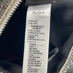 ALDO  Mistera Silver Rhinestone Sparkly Shimmer Crescent Half Moon Shoulder Bag Photo 7