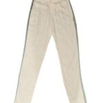 Rebecca Taylor  Cream Joggers with Side Stripe Photo 0