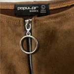 Popular Basics  Brown Mini Dress Photo 3