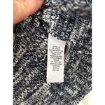 kim rogers Womens Blue White Long Sleeve Knit Top Sweater Size M Tunic Top Photo 2