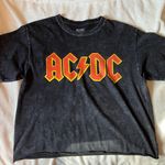 AC/DC Faded  Crop Top Photo 0