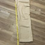 Pull & Bear  Cargo pants Tan Womens size 4 Straight leg Loose fit Casual Relaxed Photo 6