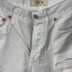 We The Free Size 26 Free People White Cut Off Distressed Button Fly Shorts Photo 1