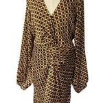 Mink Pink Valentina Long Sleeve Revolve Mini Dress Size SMALL (MSRP $158) NEW Photo 15