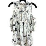 Sunday in Brooklyn  Cold Shoulder Pirouette Top Size L Photo 3