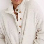 Aerie  Cream Sherpa Pullover Size XS Photo 1