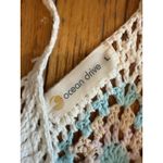 Ocean Drive Dress Junior Large White Crochet Granny Square Beach Cover Up B13054 Photo 3