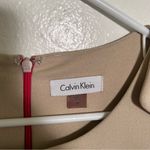 Calvin Klein Sleeveless Dress Tan Pink Black Colorblock 14 Photo 10