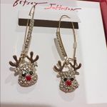 Betsey Johnson | Festive Christmas Reindeer Earrings π Photo 4