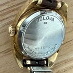 Bulova Automatic Gold Rare Vintage Ladies Watch Two-Tone Stretch Bracelet Works Photo 7