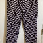 Charter Club 🪻 Pant Shop Classic Fit Brown & White Patterned Pants A Photo 0