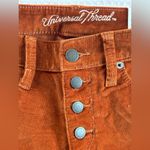 Universal Threads Universal thread mid-rise skinny Fall maple burnt orange corduroy pants NWT 2reg Photo 4