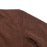 Patagonia Brown Womens Large FullZip Hoodie Sweater Jacket Pocket Organic Cotton Photo 9