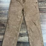 Cleo + Wolf High Rise Straight Jeans Size 31 Photo 1