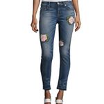 Hudson Nico Midrise Super Skinny Ankle Jeans Rose 29 X 28 Photo 6