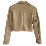 Bagatelle Like New  Faux Leather a top Jacket Top Size Small Photo 1