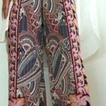 Maeve by Anthropologie Rooibos Wide Leg Palazzo Pants Multicolor Paisley Medium Photo 0