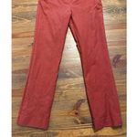 Boden Burnt Red Richmond Stretch Straight Leg 7/8 Pants, sz 8R Photo 4